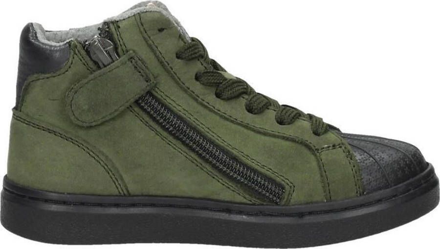 KEQ Jongens veterschoenen Hoog groen - Foto 2