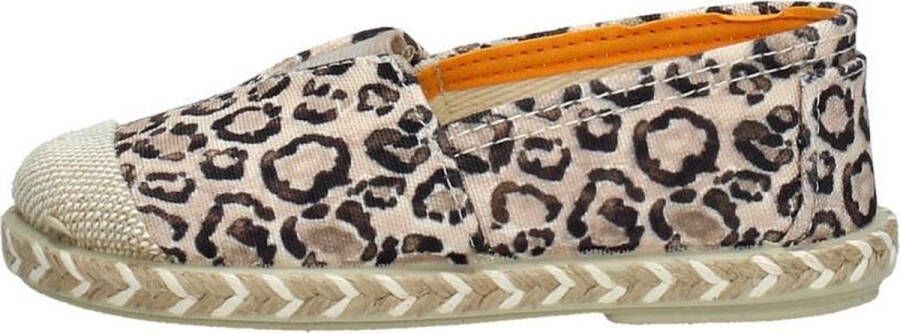 KEQ meisjes espadrilles Lage Schoenen beige