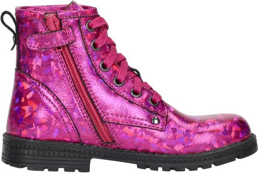 KEQ Veterschoen hoog Veterschoen hoog Fuchsia