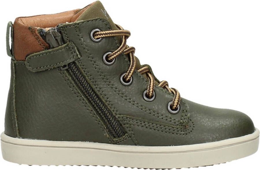 KEQ Veterschoenen Hoog Veterschoenen Hoog groen