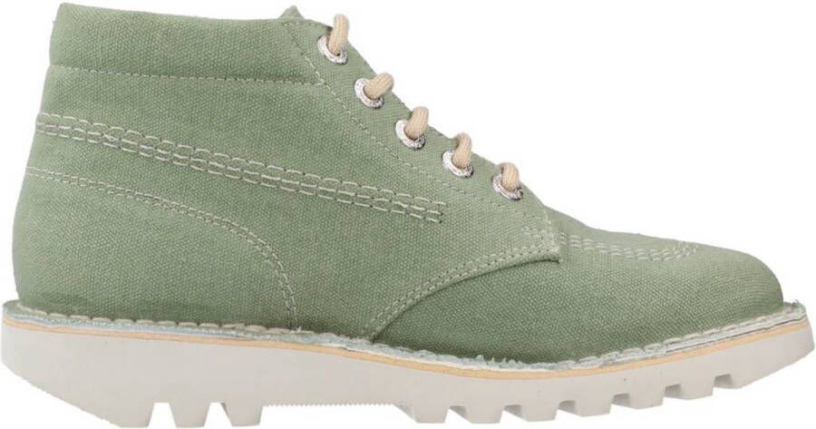 Kickers Kick Hi Boots Green Dames