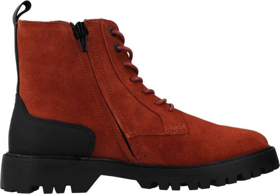 Kickers Kick Decklock Lace-up Boots Orange Dames