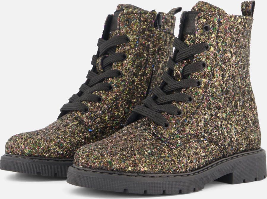 Kipling Bibiana Glitter Veterboots Leer Dames