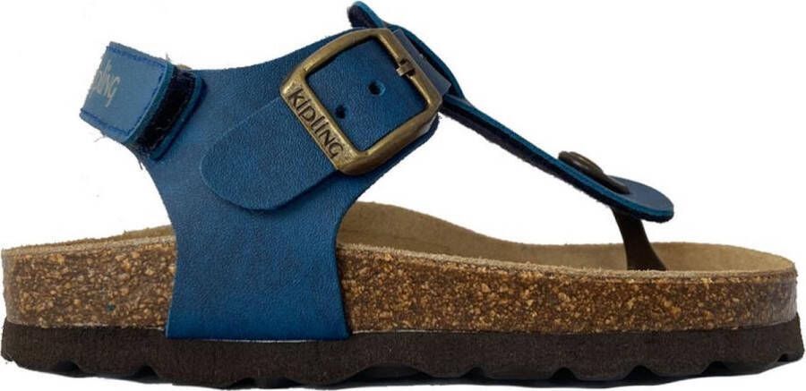 Kipling Blauwe Sandalen Juan 3 Royal