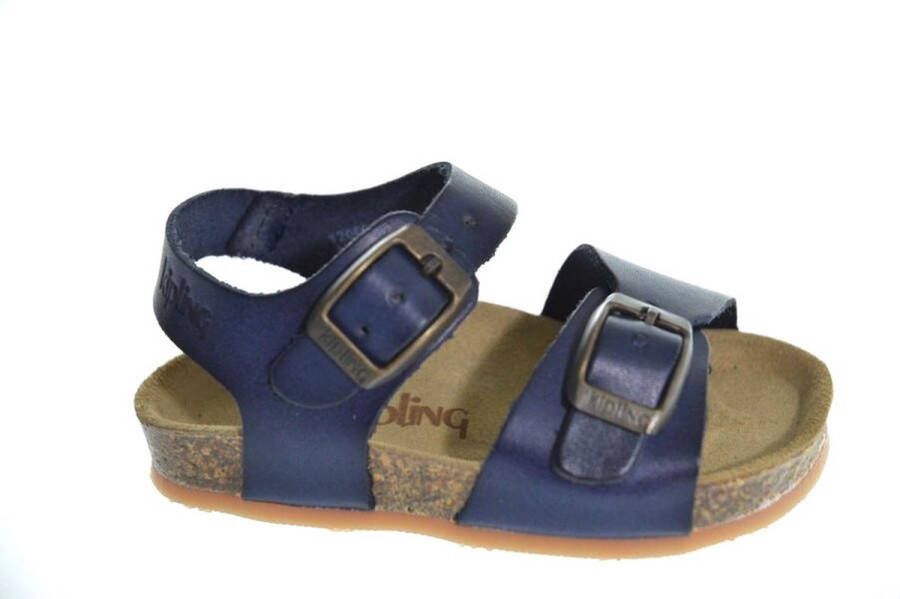 Kipling Sandalen Easy 4 12463000-0525 Navy Blauw