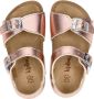 Kipling Easy 4 leren sandalen roségoud - Thumbnail 2