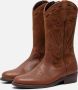 Kipling El Paso Cowboylaarzen cognac Leer Dames - Thumbnail 1