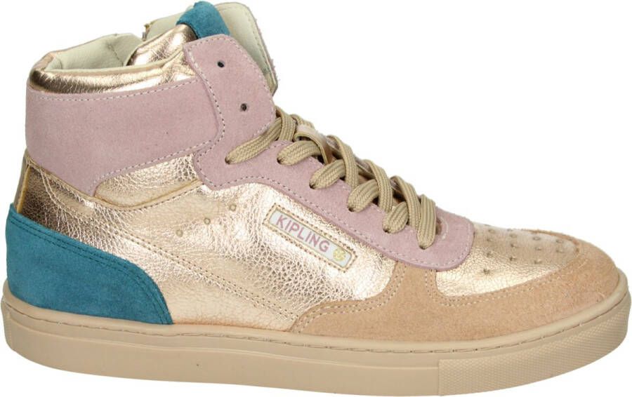 Kipling Erica A Champagne 0755 Meisjes Sneakers Champagne