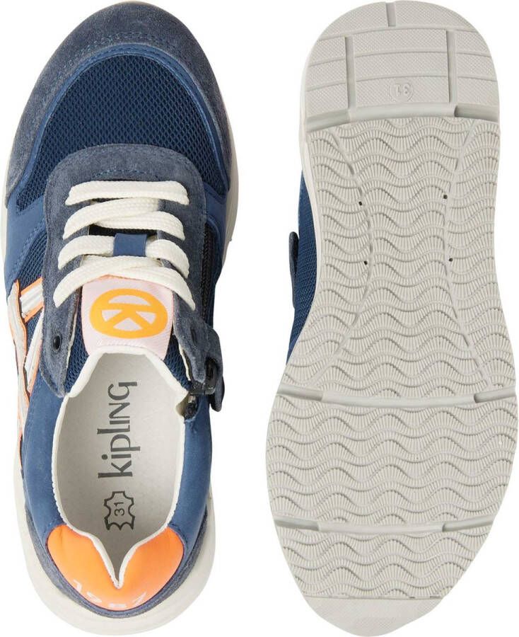 Kipling FINLAY sneakers jongens blauwe sneakers jongens