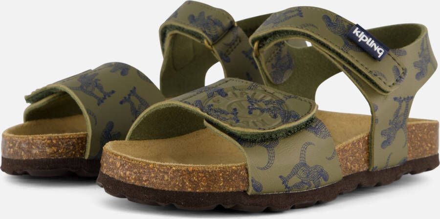 Kipling GIGANTO 2 jongens sandalen groene jongens sandalen