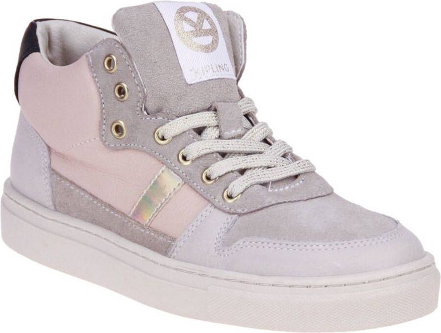 Kipling Kinou Taupe-Roze Sneaker