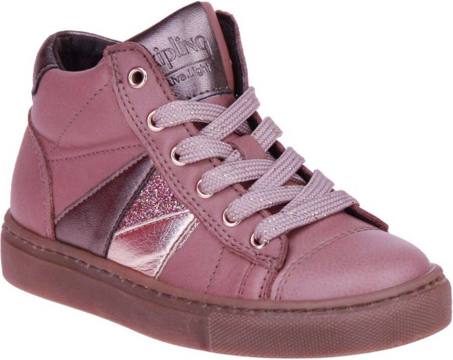 Kipling Hoge Sneakers Roze Dames