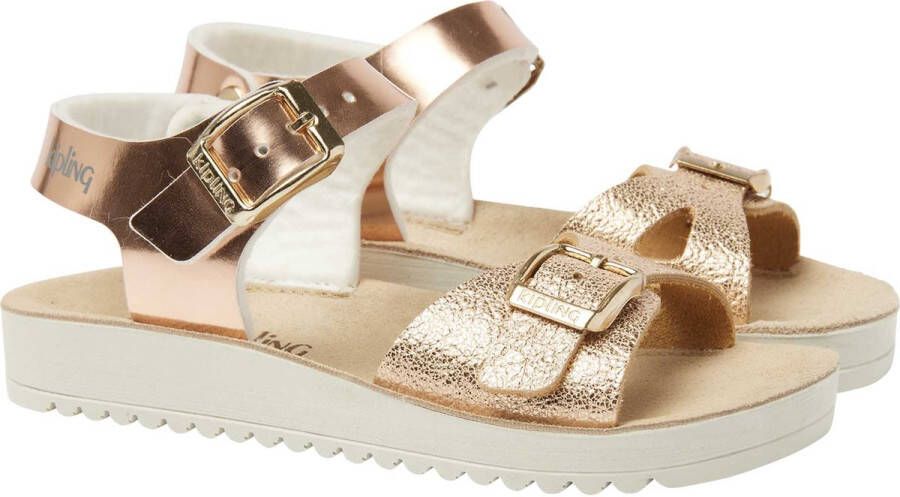 Kipling Nicea 2 champagne 0755 Meisjes Sandalen Rose-Goud - Foto 5