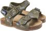 Kipling leren sandalen kaki Groen Jongens Leer All over print 20 - Thumbnail 2