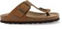 Kipling Juan 4 leren teenslippers cognac Bruin Jongens Leer 35 - Thumbnail 2