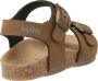 Kipling Sunset 1 dark brown 0717 Jongens Sandalen Bruin - Thumbnail 2