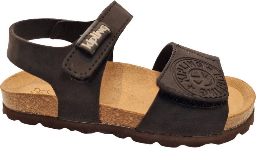 Kipling Sunset 2 black 0900 Jongens Sandalen Zwart