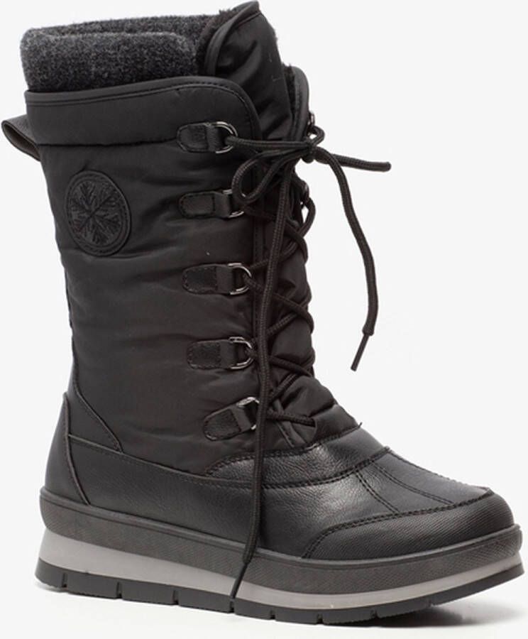 Kjelvik dames snowboots Zwart Maat Uitneembare zool39 Moonboots