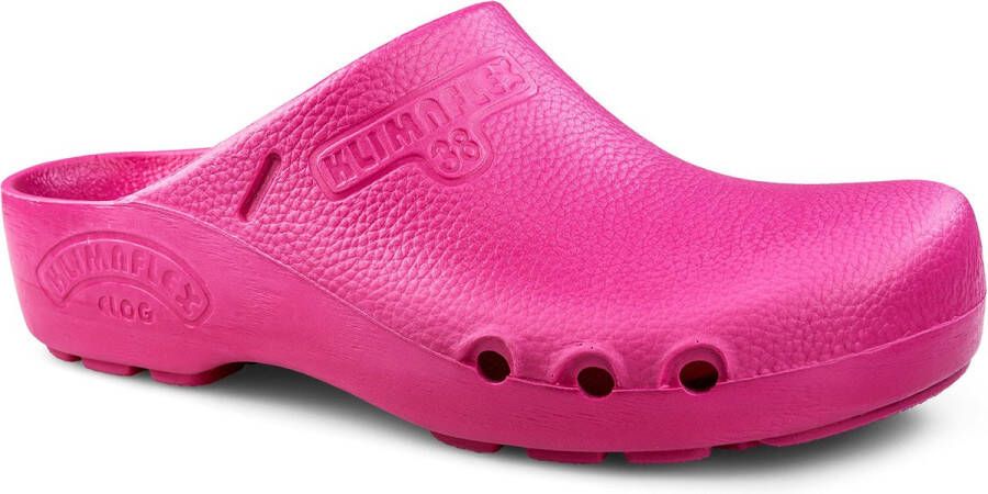 Klimaflex Medische Klompen Medische schoenen Zorg Schoenen PU antislip zool Clogs Fuchsia