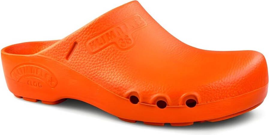 Klimaflex Medische Klompen Medische schoenen Zorg Schoenen PU antislip zool Clogs Oranje