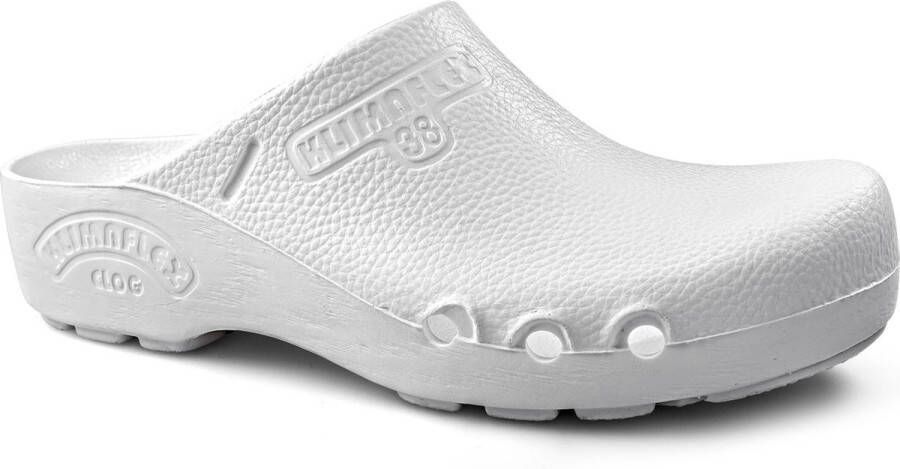 Klimaflex Medische Klompen Medische schoenen Zorg Schoenen PU antislip zool Clogs Wit