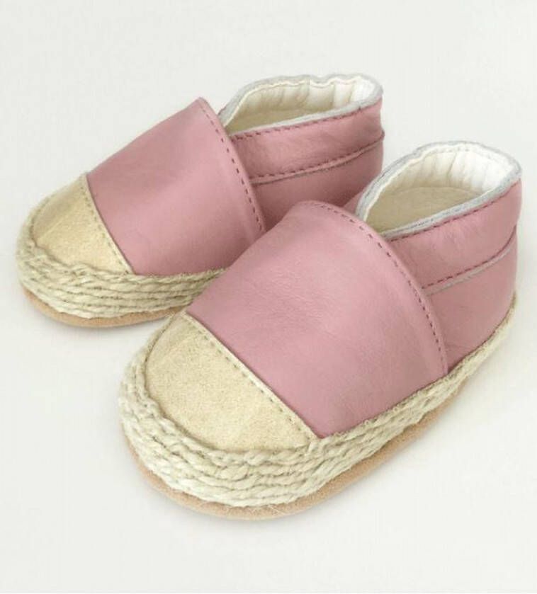 Kohworld Babyschoentjes espadrilles Golden Rose 9 12 mnd