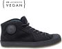 Komrads vegan sneakers ICNS Partizan Monoblack Schoen uit duurzaam en gerecycleerd materiaal Zwart - Thumbnail 1