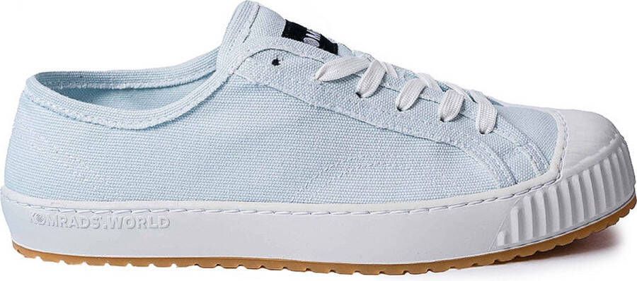 Komrads vegan sneakers ICNS Spartak Baby Blue Schoen uit duurzaam en gerecycleerd materiaal Blauw