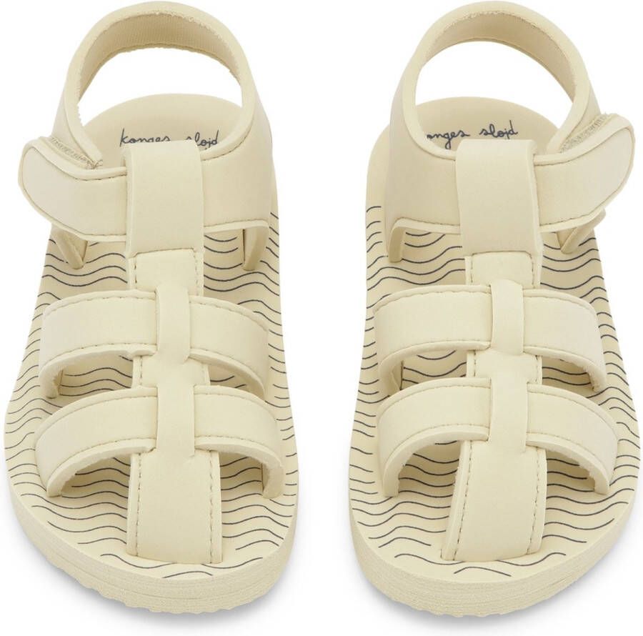 Konges Sløjd Zomersandalen Reed Yellow Kindersandaal Sandalen Geel