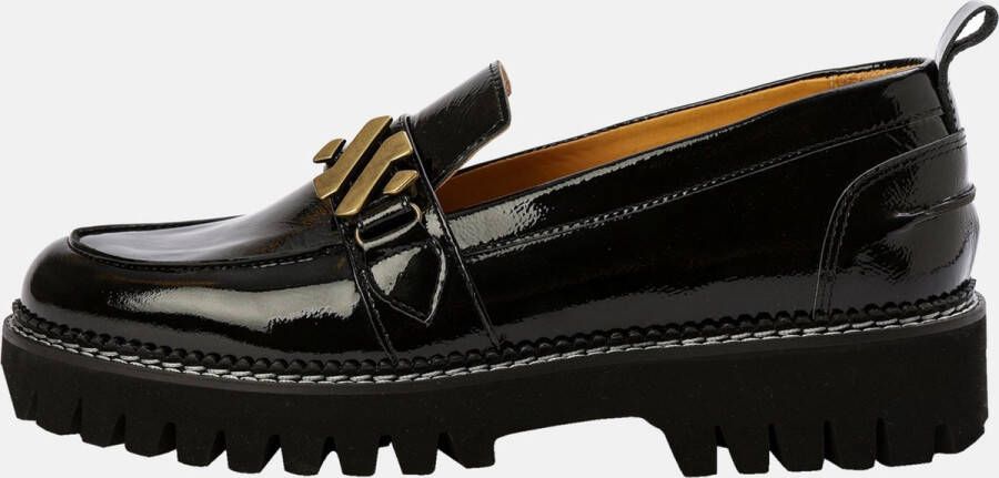 Kunoka EMMY loafer onyx Loafers Dames Zwart