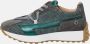 Kunoka LUNA platform sneaker Larch Sneakers Dames Groen - Thumbnail 2