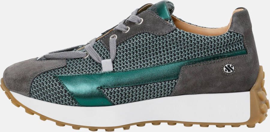 Kunoka LUNA platform sneaker Larch Sneakers Dames Groen