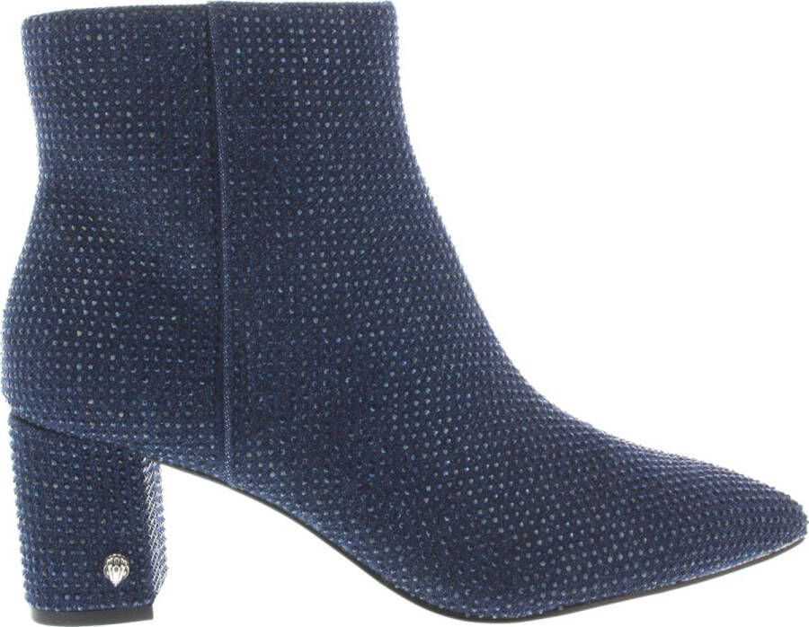 Kurt Geiger Dames Enkellaars Burlington Ankle Boot Blu Donkerblauw