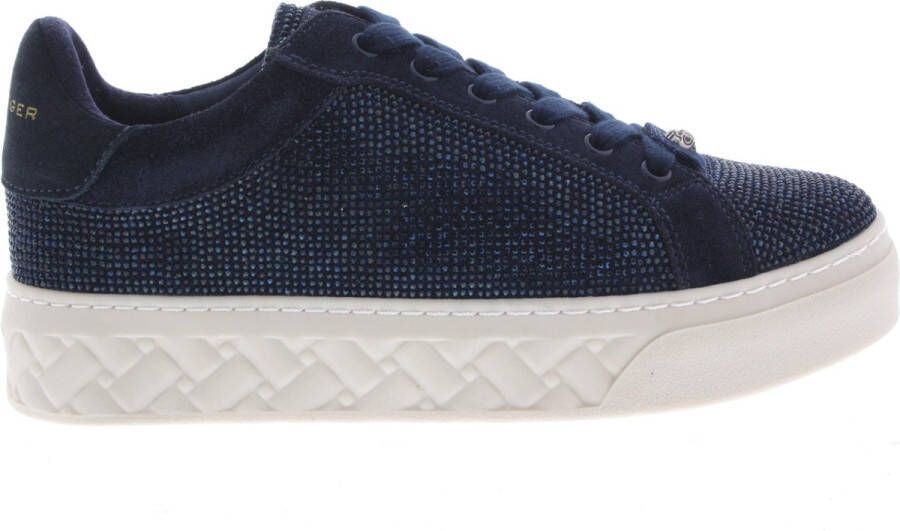 Kurt Geiger Dames Sneakers Kensington Cupsole Navy Donkerblauw