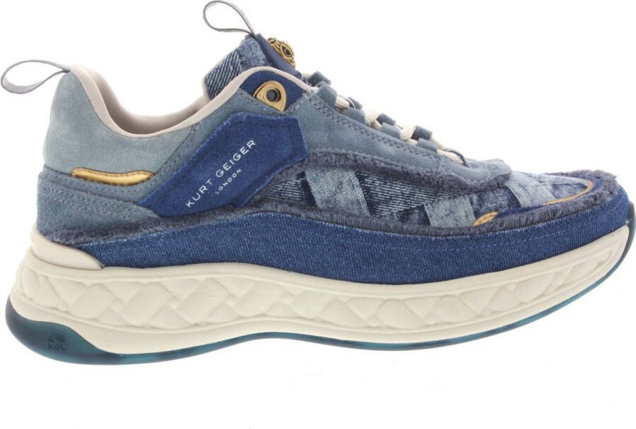 Kurt Geiger London Kensington Sneaker Lage sneakers Dames Blauw