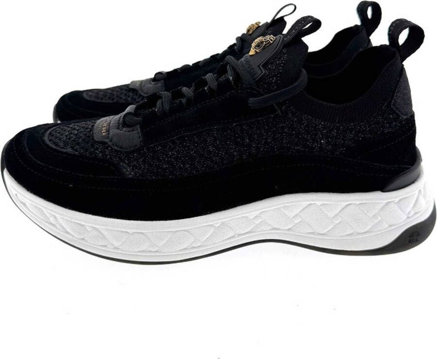 Kurt Geiger Kensington Knit sneaker zwart