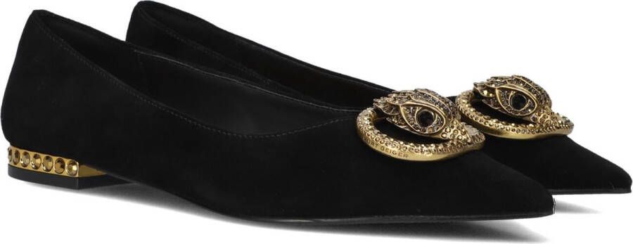 Kurt Geiger London Chelsea Point Flat Ballerina's Dames Zwart