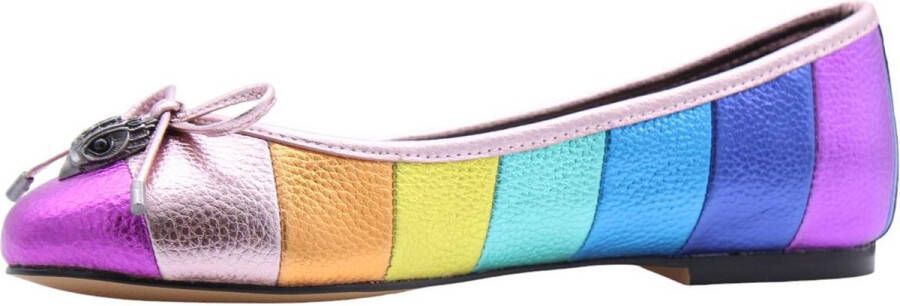 Kurt Geiger London Eagle Stripe Ballerina's Dames Multi