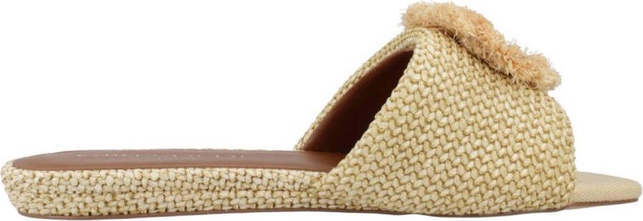 Kurt Geiger London EYE FLAT SANDAL Beige