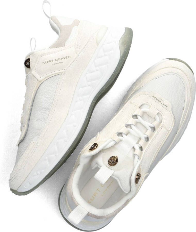 Kurt Geiger London Kensington Sneaker Lage sneakers Leren Sneaker Dames Wit