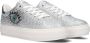 KURT GEIGER LONDON Lage Sneakers Dames Laney Eye Maat: 38 Materiaal: Leer Kleur: Zilver - Thumbnail 1