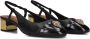 Kurt Geiger London Sloane Mid Slingback Hakken Dames Zwart - Thumbnail 2