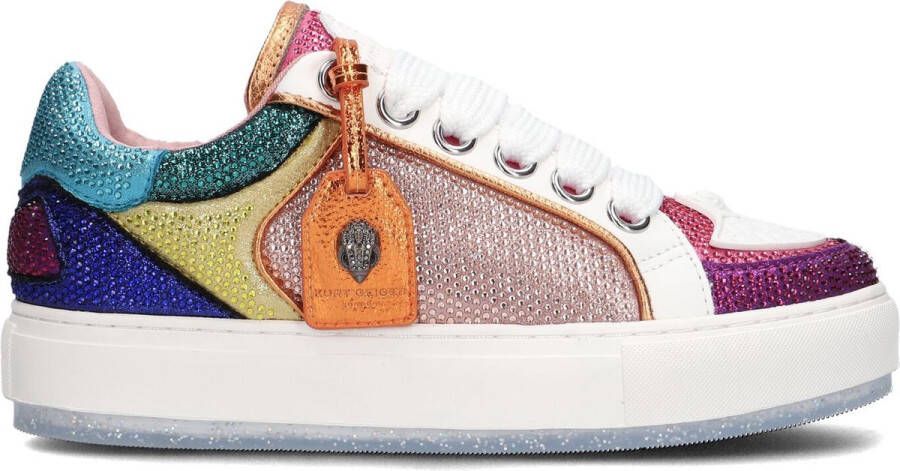 Kurt Geiger Regenboog Glitter Lage Sneakers Multicolor Dames