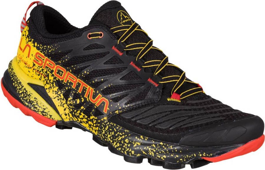 La Sportiva Akasha II Trailrunningschoenen Heren Black Yellow