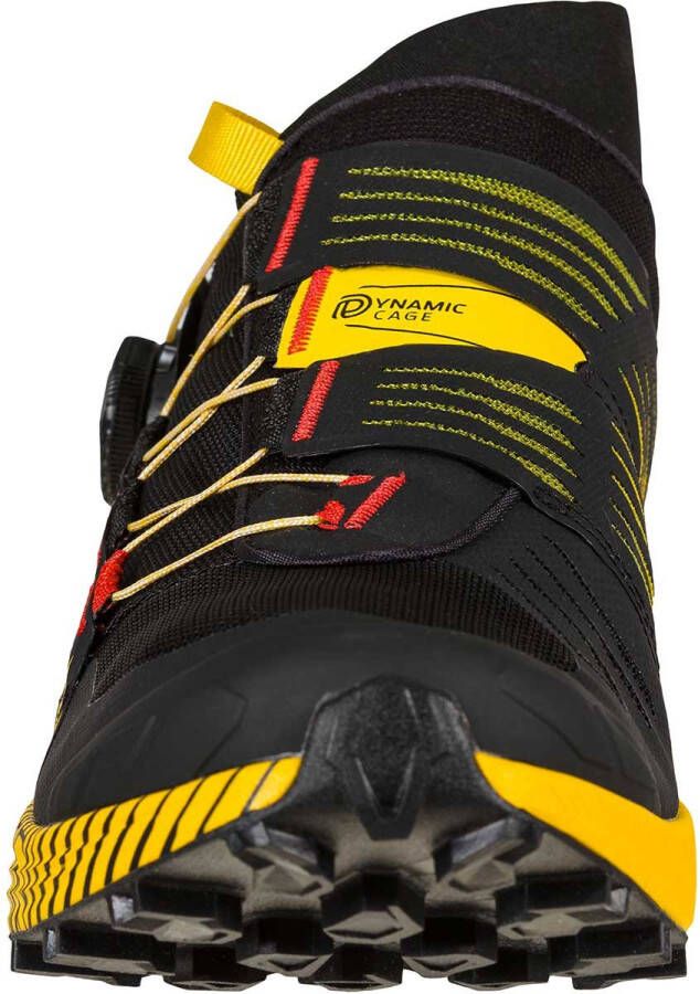 La Sportiva Cyklon Trailrunningschoenen Heren Black Yellow