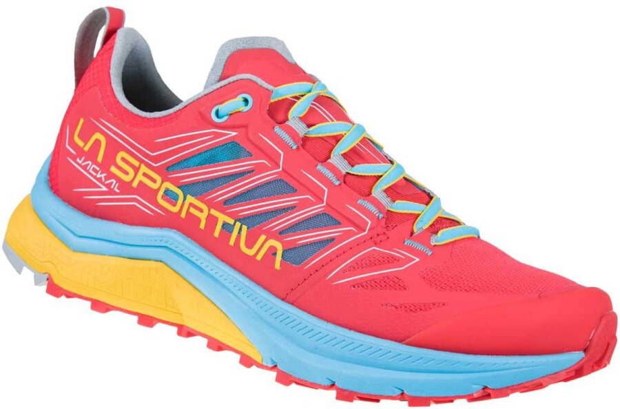 La Sportiva Jakhals Trail Running Schoenen Rood Blauw 1 2 Vrouw - Foto 1