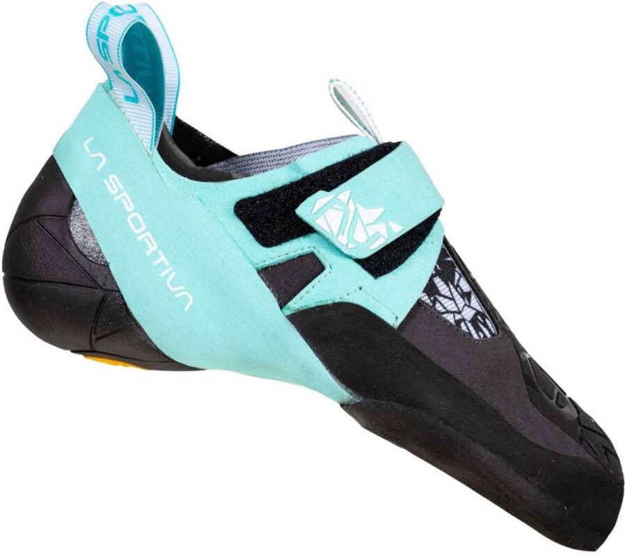 La sportiva Women's Skwama Vegan Klimschoenen turkoois