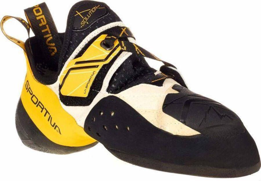 La Sportiva Solution klimschoenen Heren beige geel Schoen