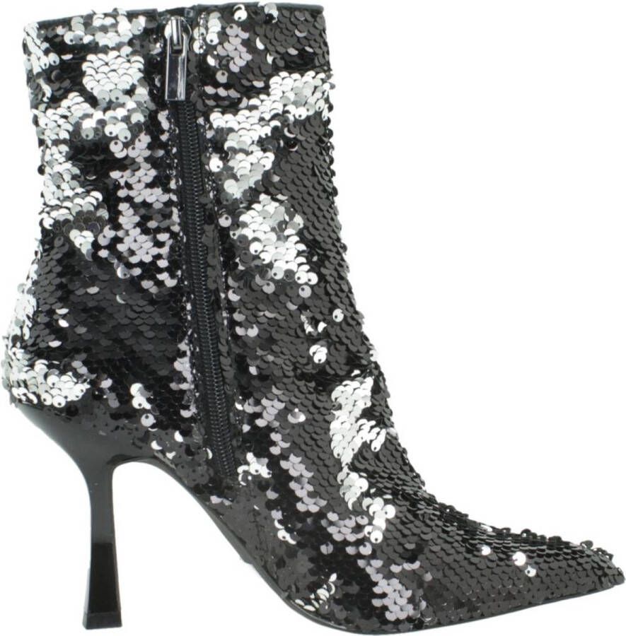 La strada Heeled Boots Black Dames