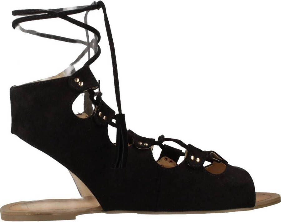 La strada High Heel Sandals Black Dames